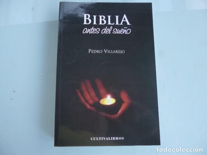 Libros de segunda mano: Biblia antes del sue&ntilde;o Pedro Villarejo Cultivalibros 2010