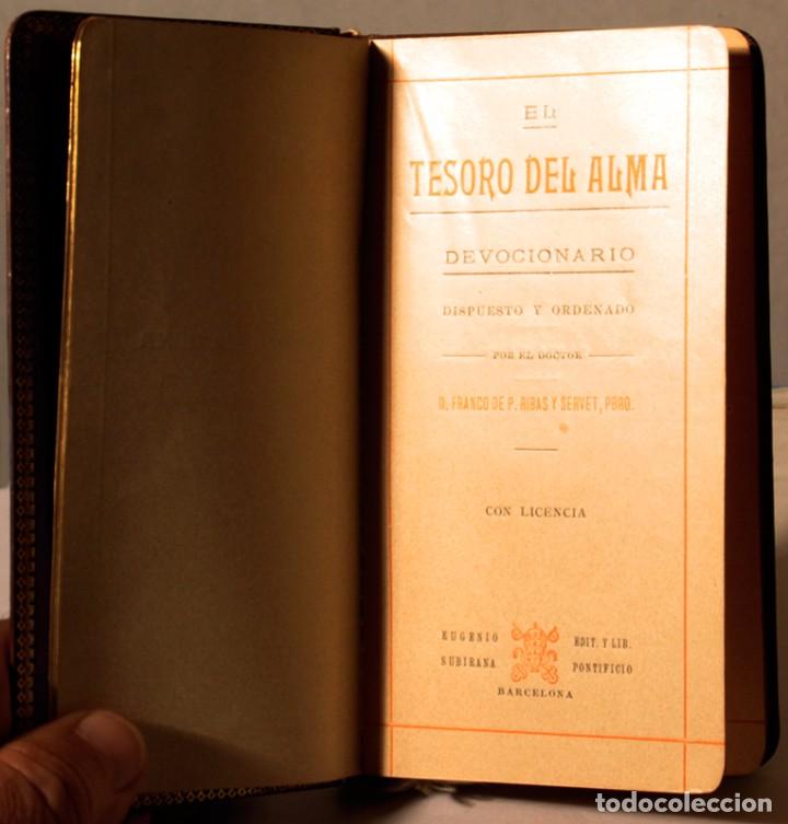 Libros de segunda mano: EL TESORO DEL ALMA, DEVOCIONARIO - Foto 3