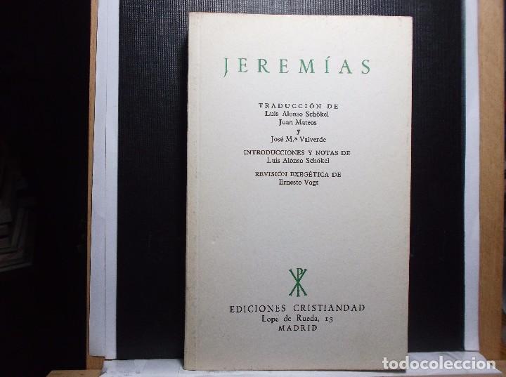 Libros de segunda mano: JEREMIAS - 1967. - Foto 1