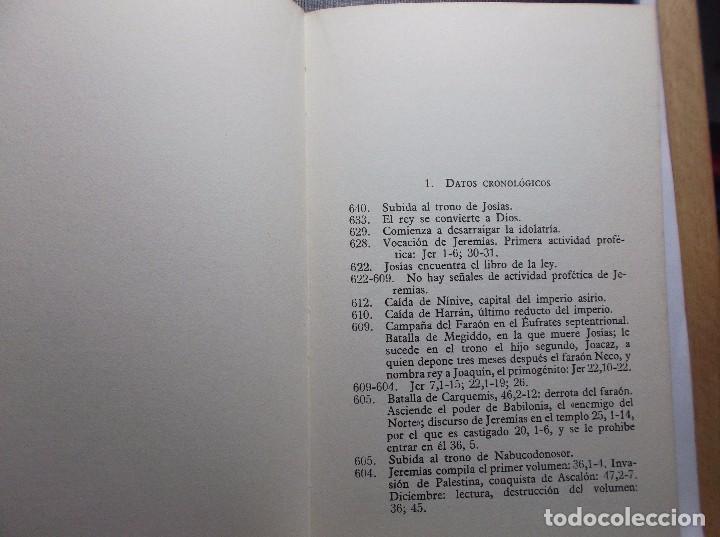 Libros de segunda mano: JEREMIAS - 1967. - Foto 4