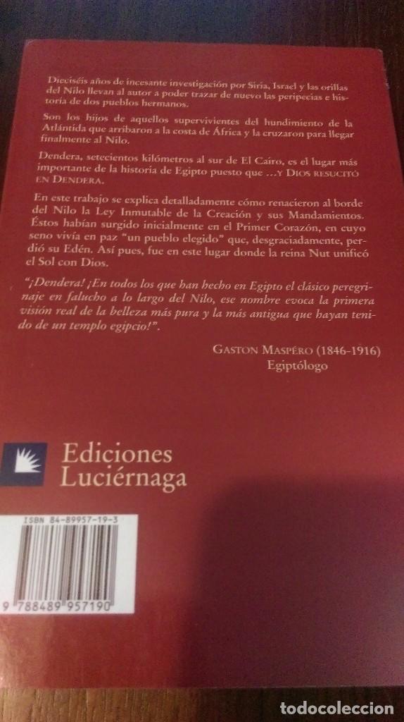 Libros de segunda mano: ... y Dios resucit&oacute; en Dendera. Albert Slosman - Foto 2