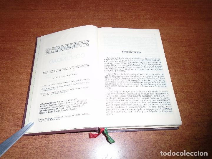 Libros de segunda mano: MISAL DE LA COMUNIDAD 1972 - Foto 3
