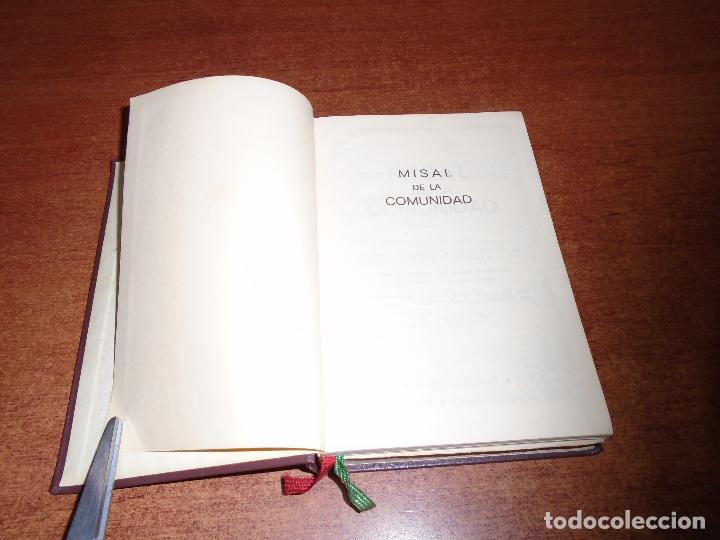 Libros de segunda mano: MISAL DE LA COMUNIDAD 1972 - Foto 4