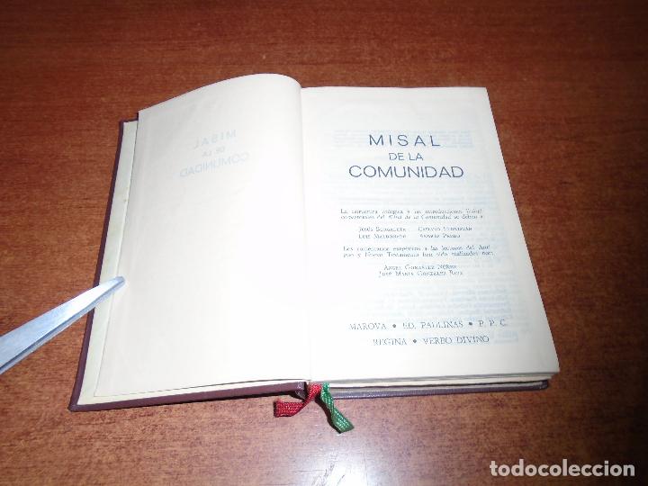 Libros de segunda mano: MISAL DE LA COMUNIDAD 1972 - Foto 5