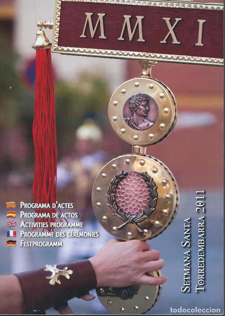 Libros de segunda mano: SEMANA SANTA TORREDEMBARRA 2011. PROGRAMA DE ACTOS EN VARIOS IDIOMAS - Foto 1