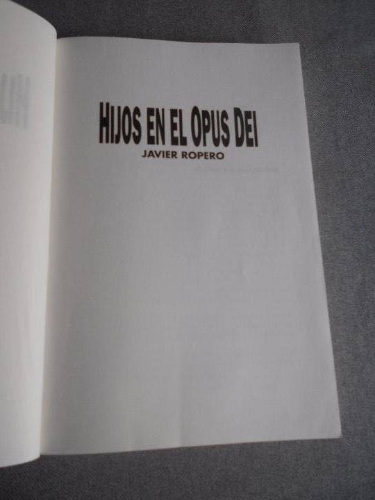 Libros de segunda mano: HIJOS EN EL OPUS DEI - Foto 2