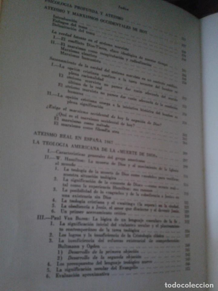 Libros de segunda mano: DIOS-ATEISMO. - Foto 3