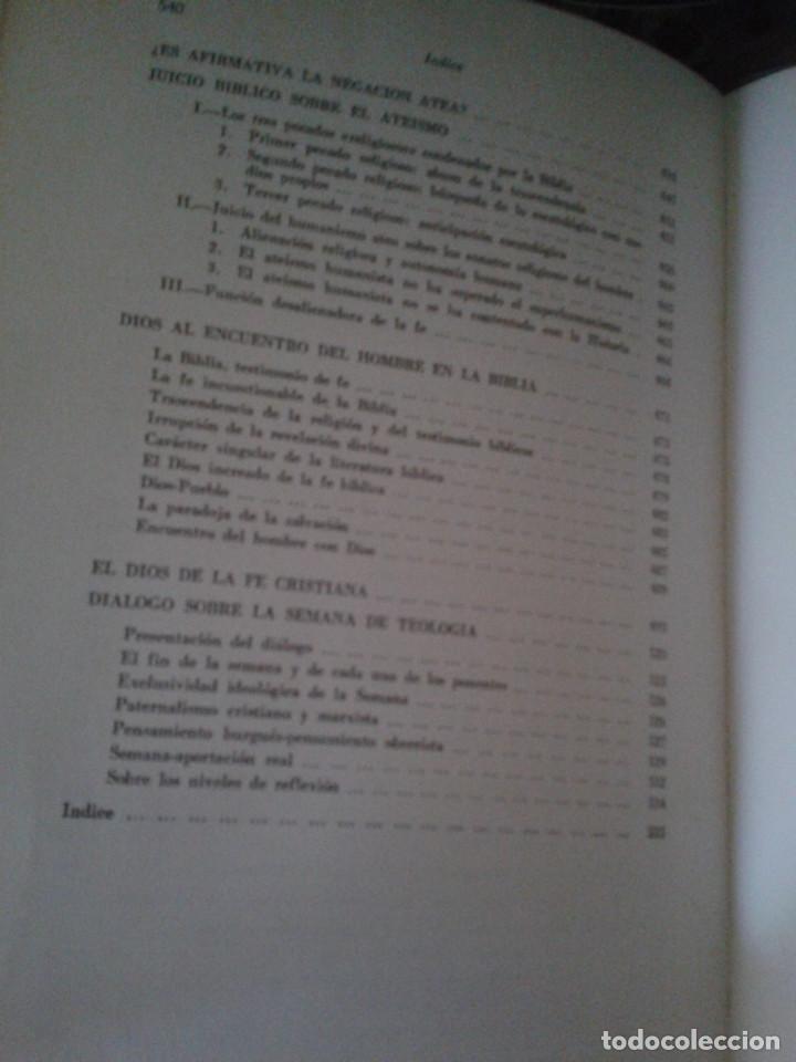 Libros de segunda mano: DIOS-ATEISMO. - Foto 5