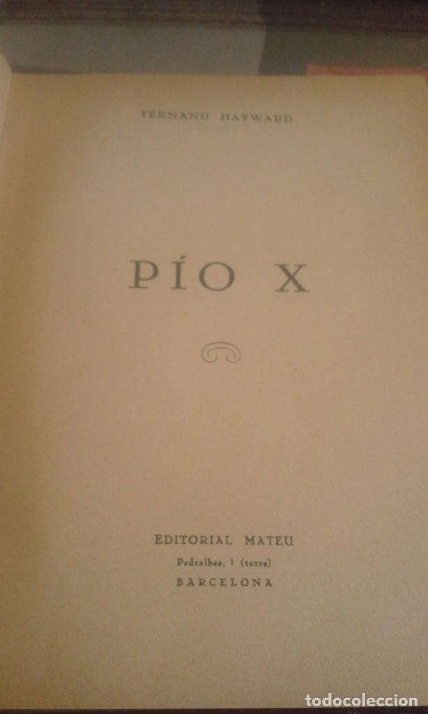 Libros de segunda mano: P&iacute;o X - Fernand Hayward - Foto 3