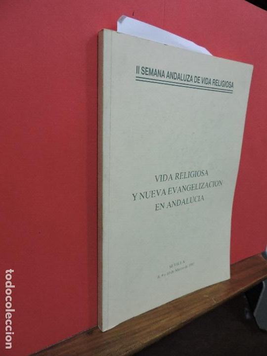 Libros de segunda mano: Vida religiosa y nueva evangelizacion en Andalucia. Sevilla 1991