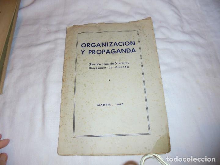 Libros de segunda mano: ORGANIZACION Y PROPAGANDA.REUNION ANUAL DE DIRECTORES DIOCESANOS DE MISIONES.MADRID 1947