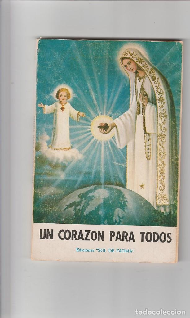 Libros de segunda mano: UN CORAZON PARA TODOS-EDICIONES SOL DE FATIMA - Foto 1
