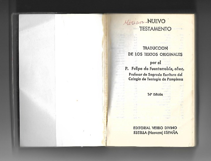 Libros de segunda mano: NUEVO TESTAMENTO. LIBRO DE TEXTO - Foto 2