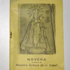 Libros de segunda mano: NOVENA NUESTRA SEÑORA DE LA SALUD, VILLAJOYOSA. Lote 111379139