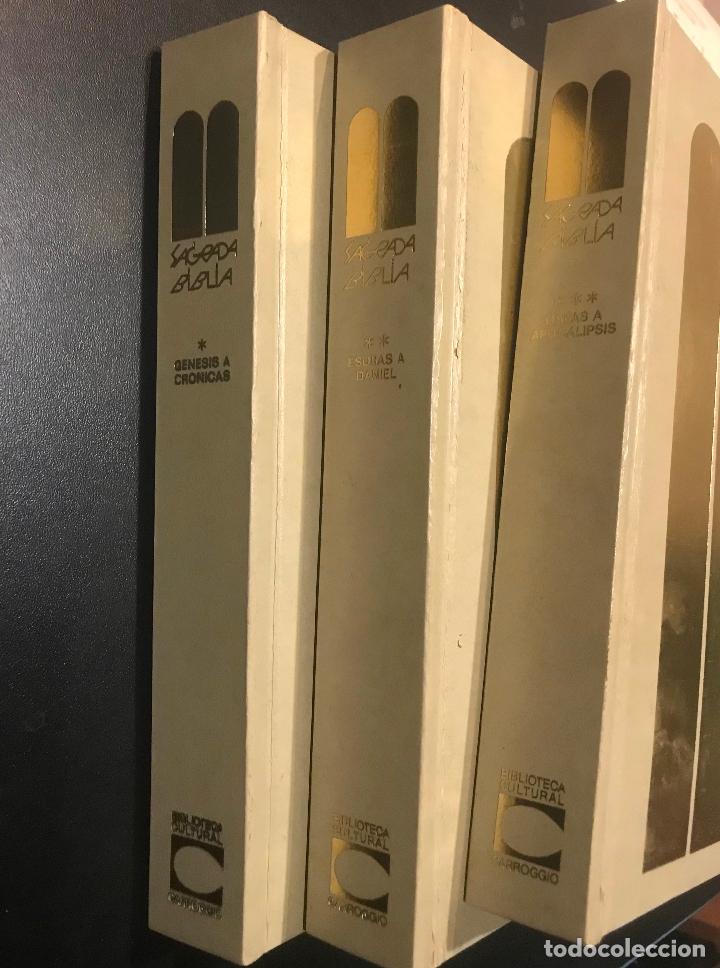 Libros de segunda mano: Sagrada Biblia. Tres tomos. - Foto 2