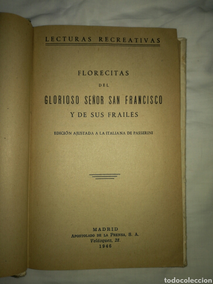 Libros de segunda mano: Florecillas de San Francisco - Foto 4