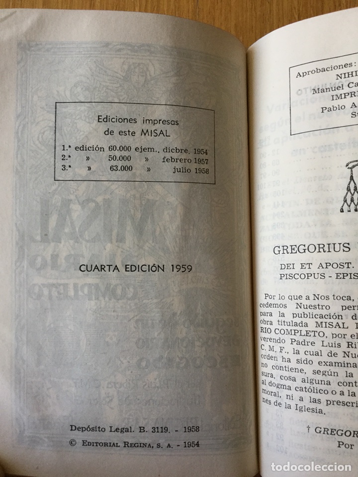 Libros de segunda mano: Misal Diario Devocionario - Foto 8