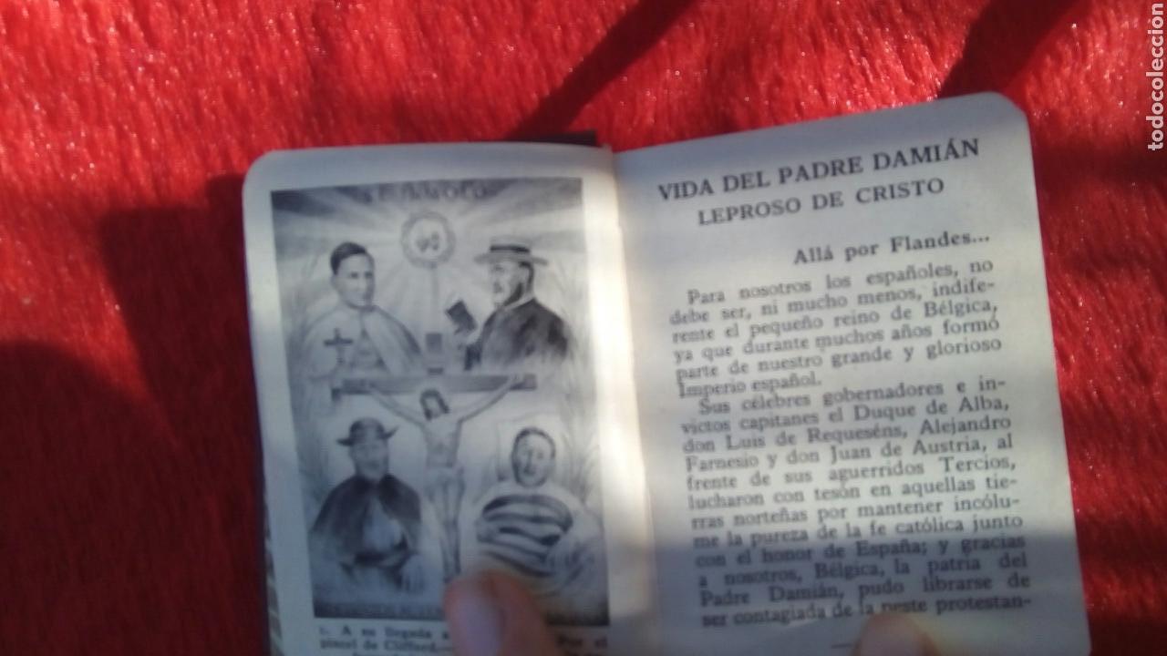 Libros de segunda mano: Libro antiguo sobre la vida y la novena del Padre Damian, El padre Damian Vida y Novena 1947