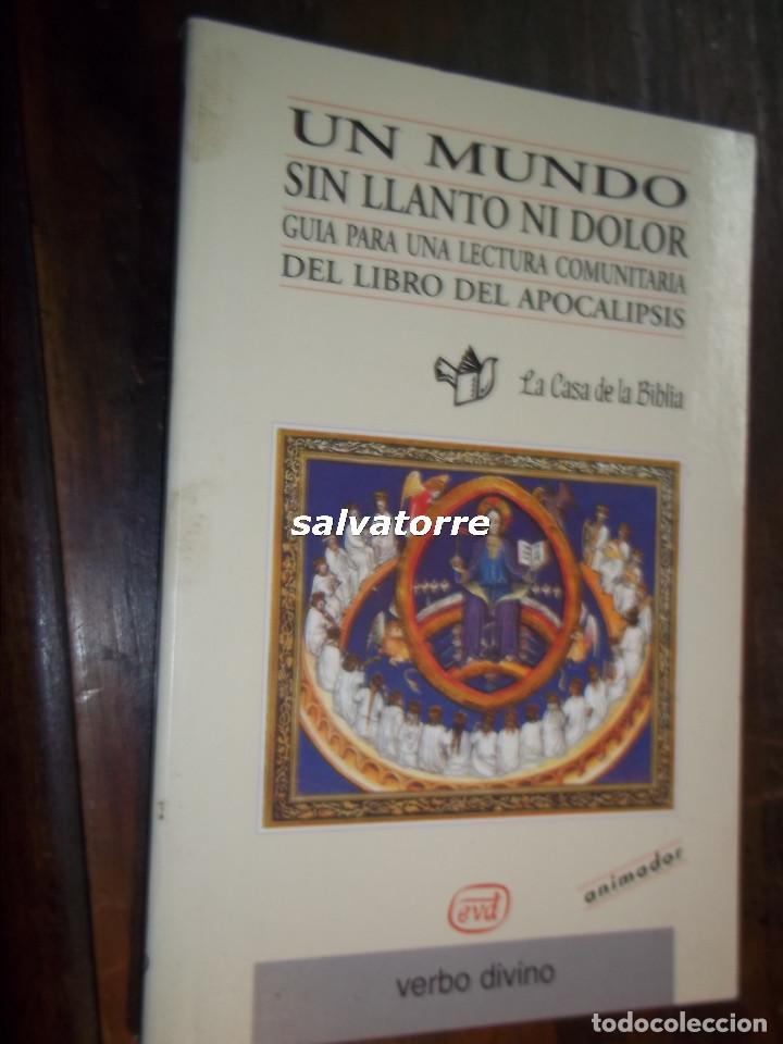 Libros de segunda mano: UN MUNDO SIN LLANTO NI DOLOR.LIBRO DEL APOCALIPTIS.ANIMADOR.EDITORIAL VERBO DIVINO.2003