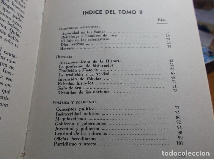 Libros de segunda mano: P. JERONIMO FEIJOO - 1942. - Foto 3