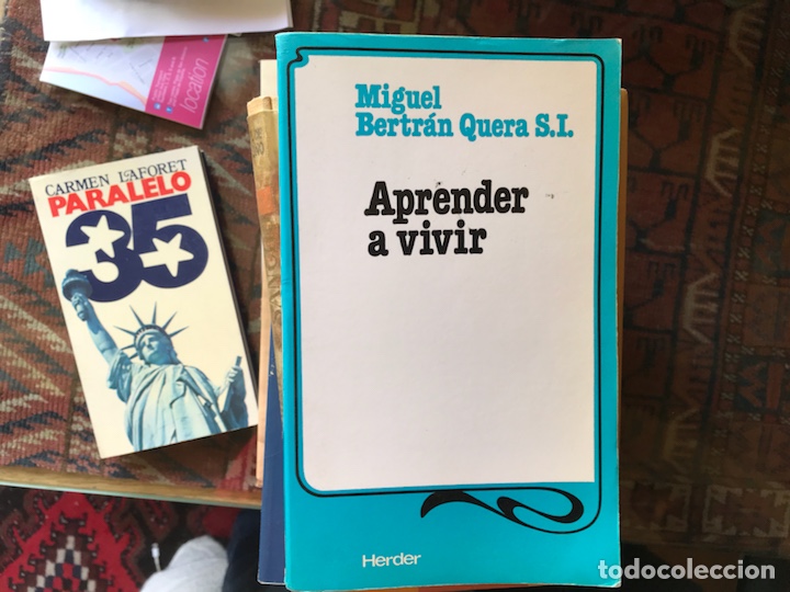 Libros de segunda mano: Aprender a vivir. Miguel Bertr&aacute;n - Foto 1