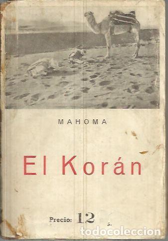 Libros de segunda mano: EL KORAN. - MAHOMA. - Foto 1