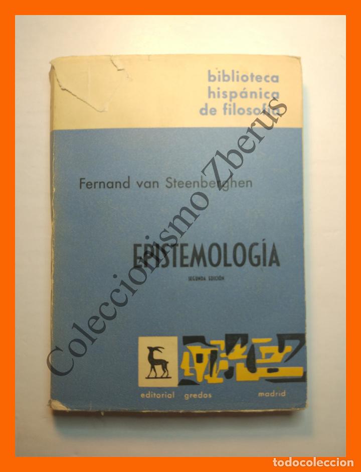 Libros de segunda mano: Epistemologia - Fernand van Steenberghen - Foto 1
