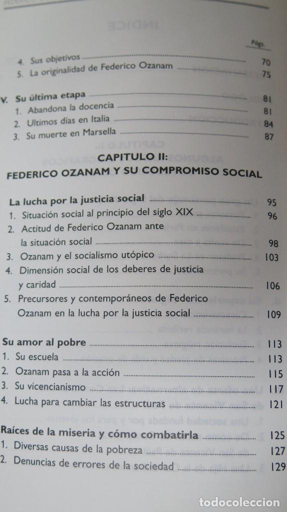 Libros de segunda mano: FEDERICO OZANAM. UN SEGLAR COMPROMETIDO - Foto 3
