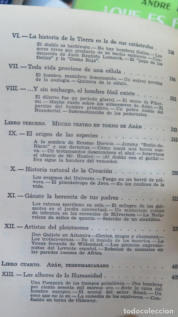 Libros de segunda mano: TRAS LAS HUELLAS DE ADAN. WENDT - Foto 4