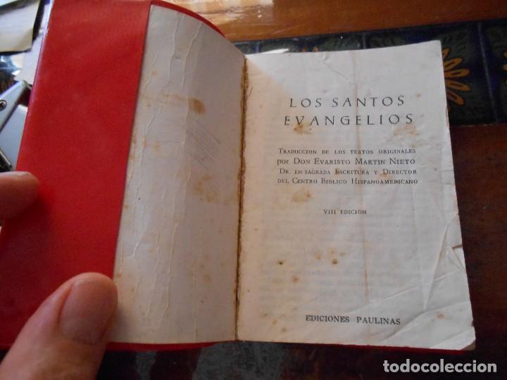 Libros de segunda mano: LOS SANTOS EVANGELIOS. - Foto 4