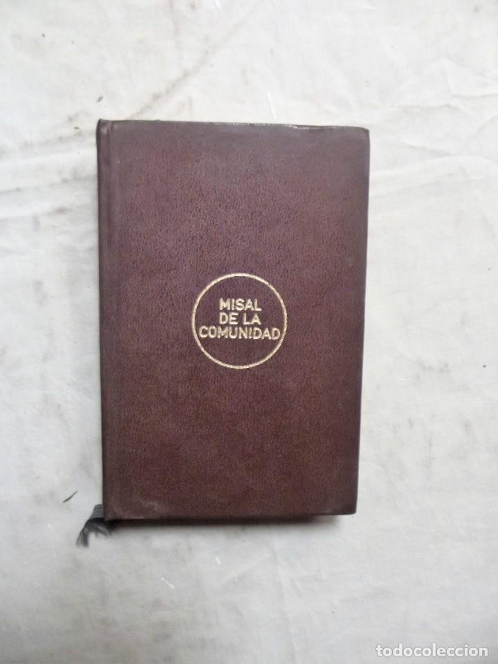 Libros de segunda mano: MISAL DE LA COMUNIDAD - Foto 1