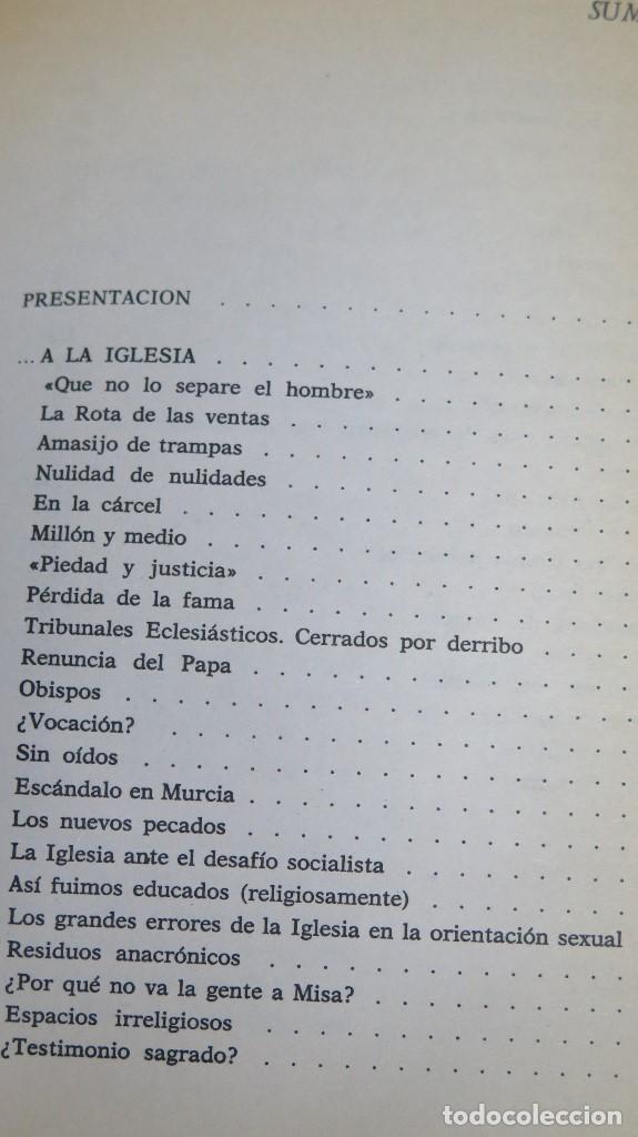 Libros de segunda mano: YO ACUSO. RVDO. ANTONIO ARADILLAS - Foto 2