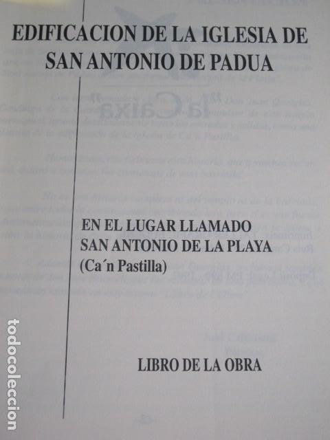 Libros de segunda mano: Edificaciones de la iglesia de San Antonio de Padua, Palma de Mallorca - Foto 2