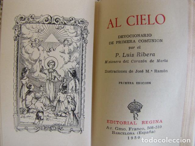 Libros de segunda mano: Devocionario Al cielo. Ribera 1950 - Foto 5