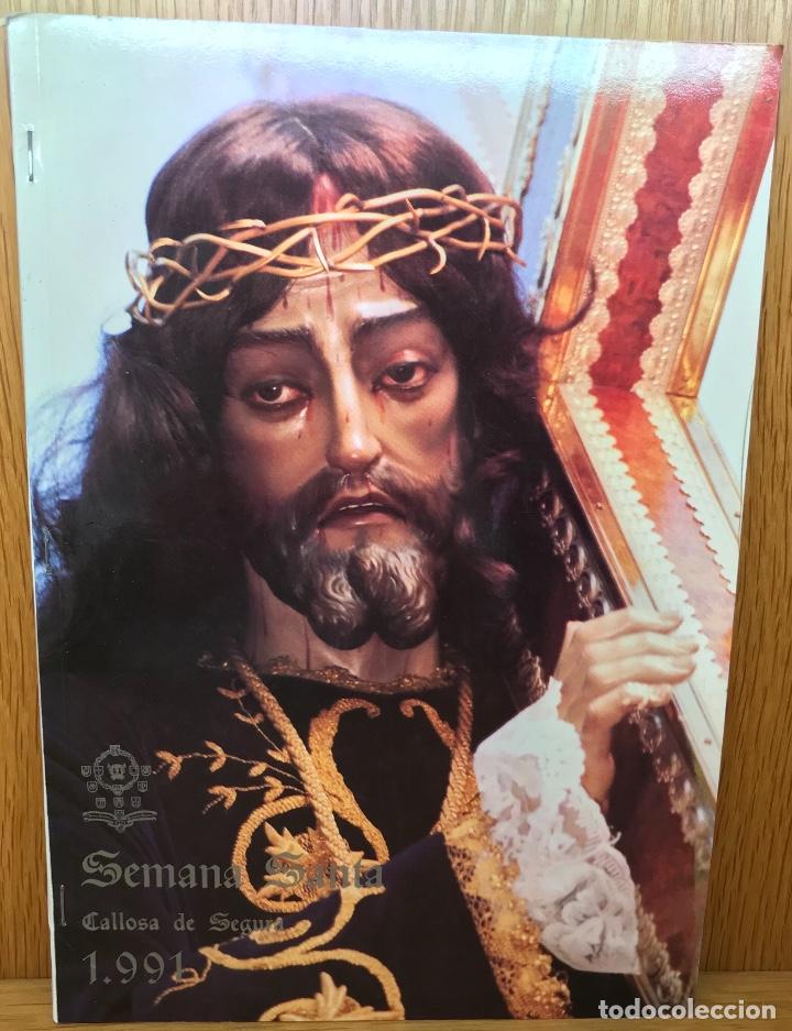 Libros de segunda mano: Callosa de Segura - Alicante - Programa de la Semana Santa de 1991