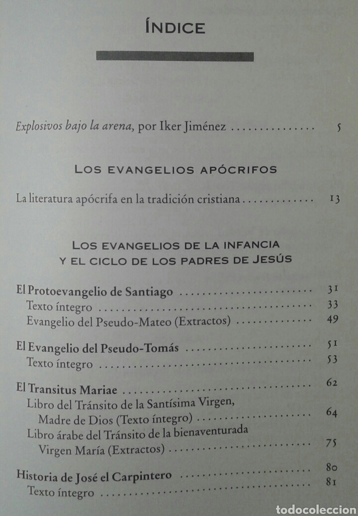 Libros de segunda mano: Libro. Los evangelios apocrifos. Pierre Crepon. Circulo de lectores. - Foto 9