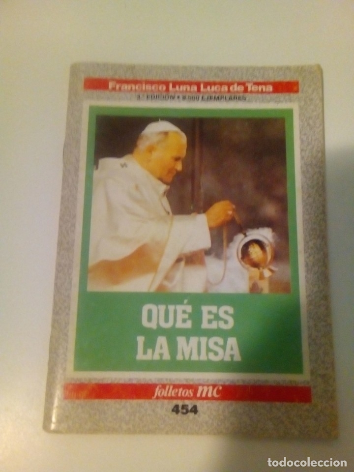 Libros de segunda mano: Luna-Qu&eacute; Es misa