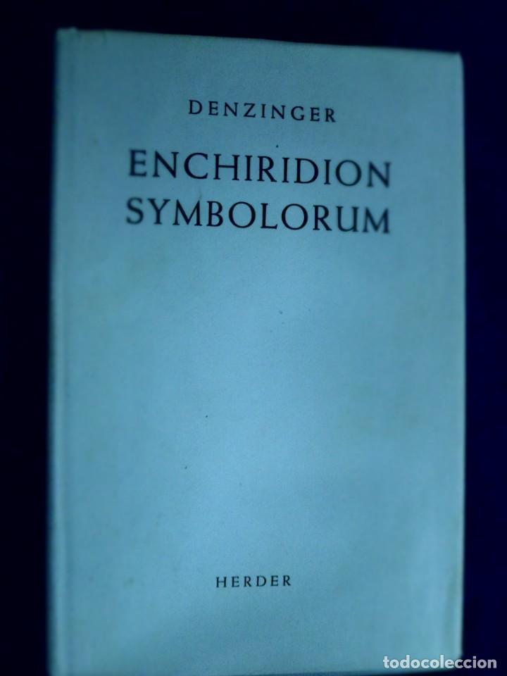 denzinger schonmetzer enchiridion symbolorum