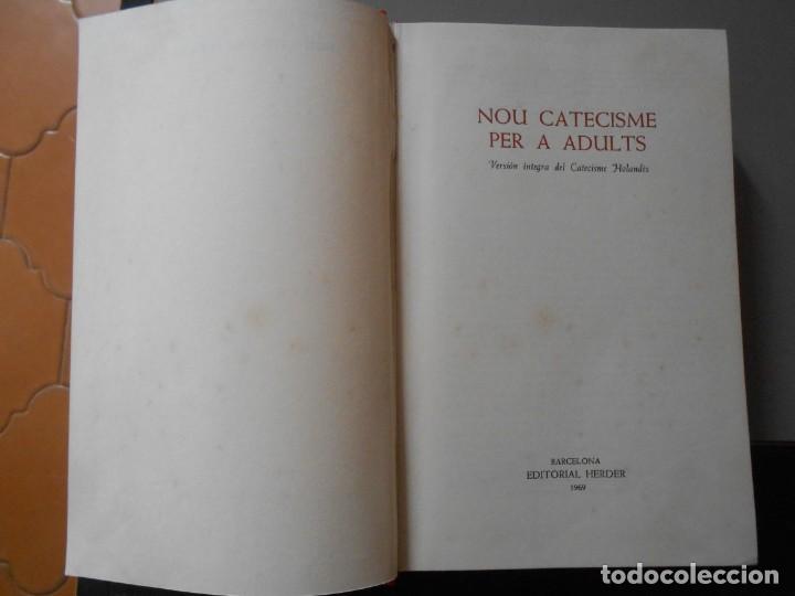 Libros de segunda mano: NOU   CATECISME   PER  ADULTS -1969 - Foto 1
