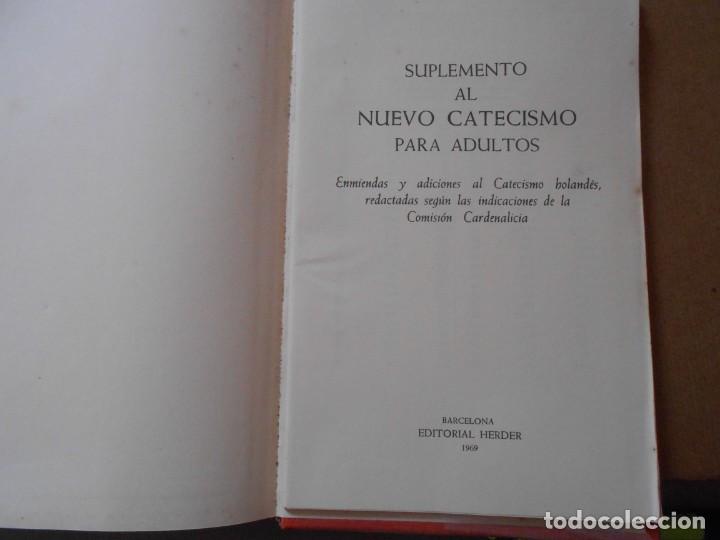 Libros de segunda mano: NOU   CATECISME   PER  ADULTS -1969 - Foto 4