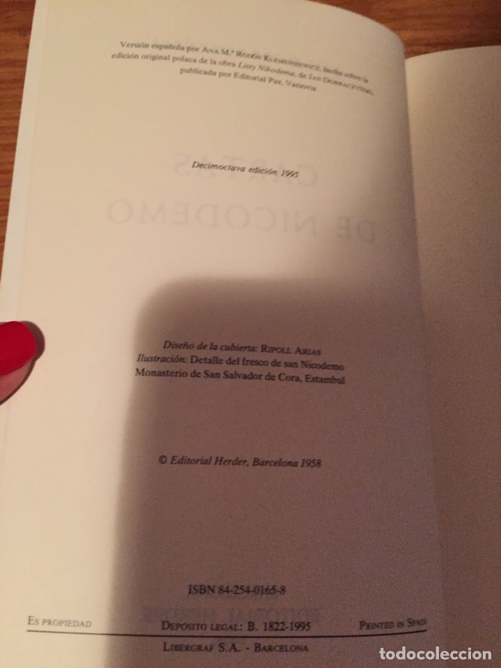 Libros de segunda mano: Libro Cartas de Nicodemo. Dobraczynski - Foto 3