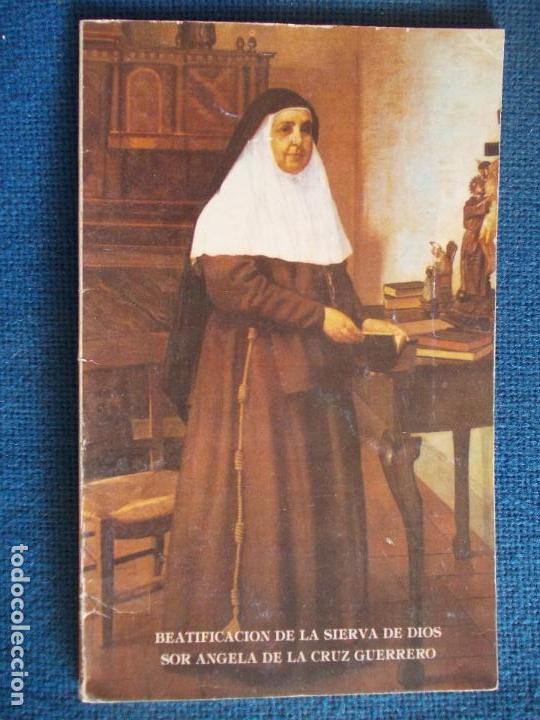 Libros de segunda mano: BEATIFICACION DE SOR ANGELA DE LA CRUZ GUERRERO