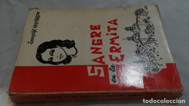 Libros de segunda mano: sangre en la ermita- IZQUIERDO RUBIO, Joaqu&iacute;n- - Foto 1