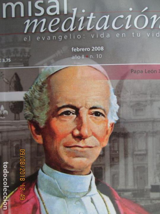 Libros de segunda mano: MISAL MEDITACI&Oacute;N FEBRERO 2008 N&ordm; 10 - UNA MEDITACI&Oacute;N PARA CADA D&Iacute;A DEL MES