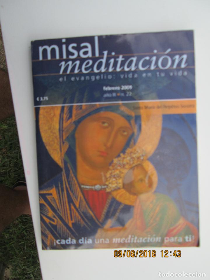 Libros de segunda mano: MISAL MEDITACI&Oacute;N FEBRERO 2009 N&ordm; 22 - UNA MEDITACI&Oacute;N PARA CADA D&Iacute;A DEL MES
