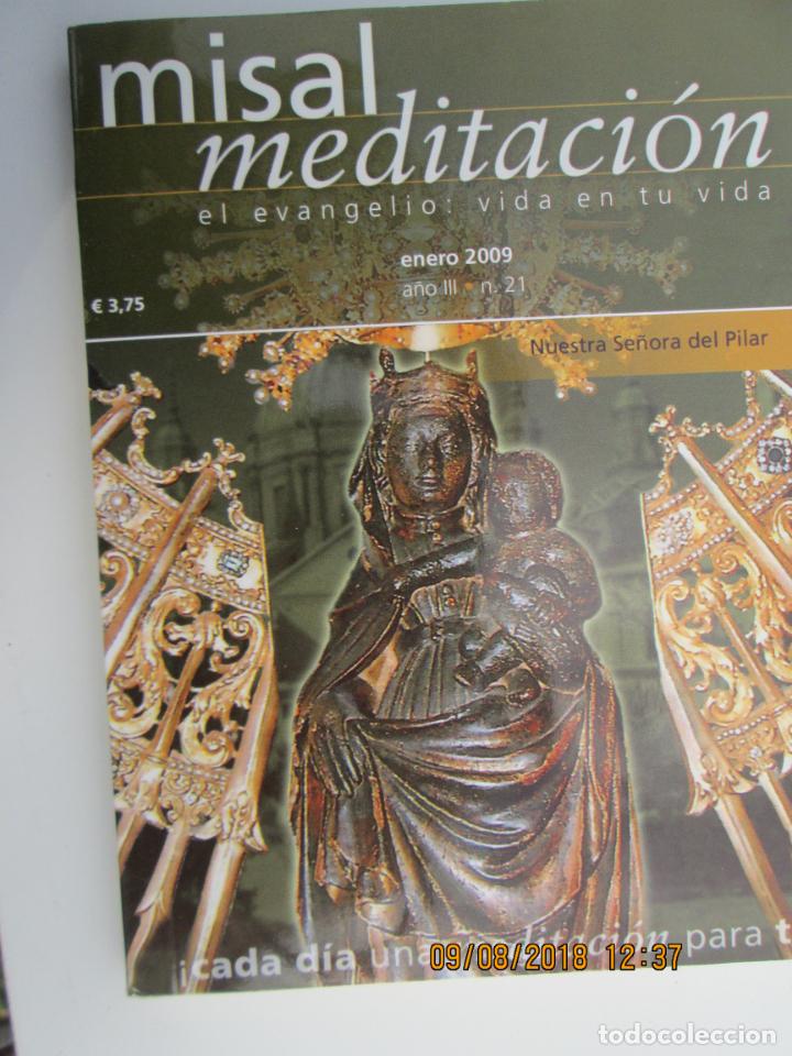 Libros de segunda mano: MISAL MEDITACI&Oacute;N ENERO 2009 N&ordm; 21 - UNA MEDITACI&Oacute;N PARA CADA D&Iacute;A DEL MES