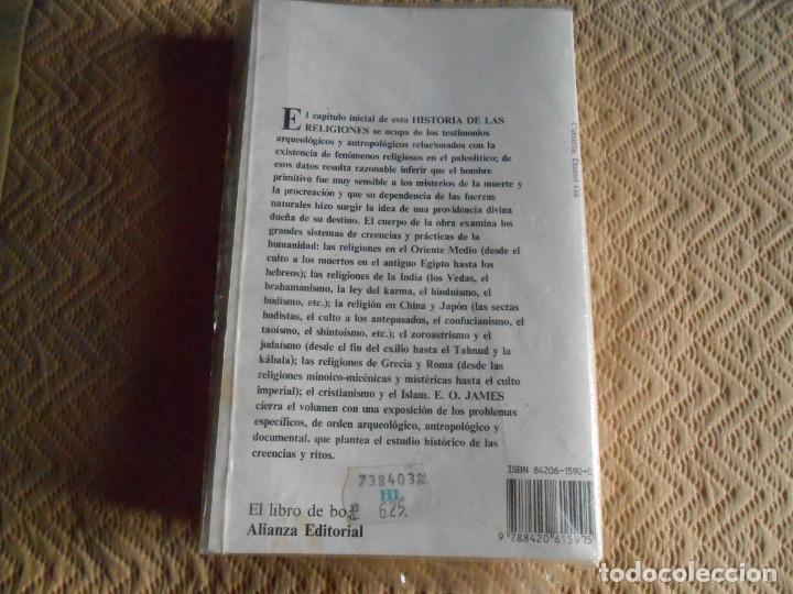 Libros de segunda mano: HISTORIA  DE  LAS  RELIGIONES  --E.O. James - Foto 2