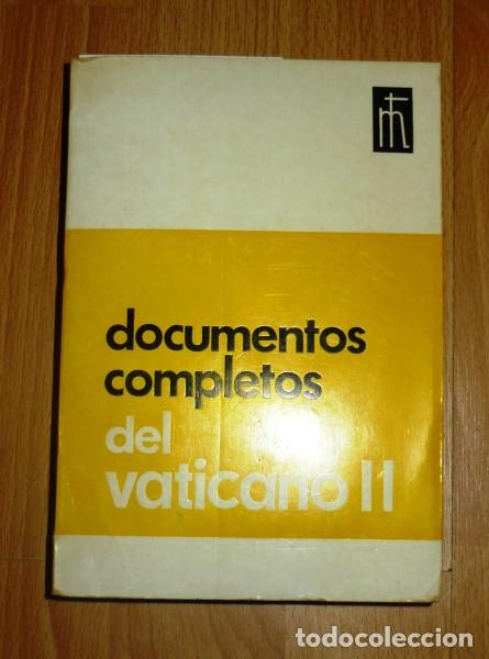 Libros de segunda mano: Documentos completos del VATICANO II - Foto 1
