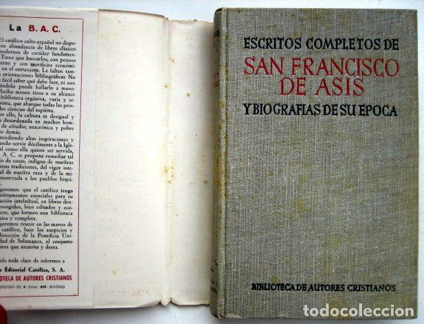 escritos completos de san francisco de asís y b Comprar Libros de religión en todocoleccion