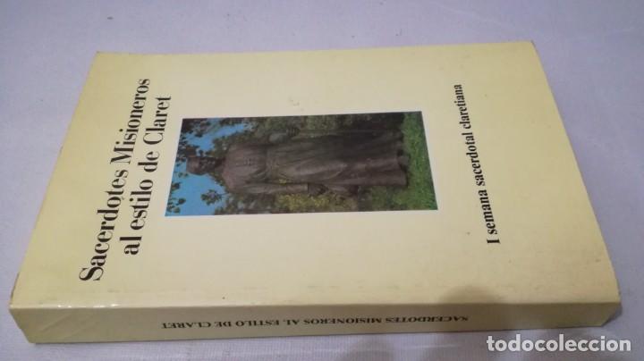 Libros de segunda mano: SACERDOTES MISIONEROS AL ESTILO DE CLARET	 / 	PUBLICACIONES CLARETIANAS 1985